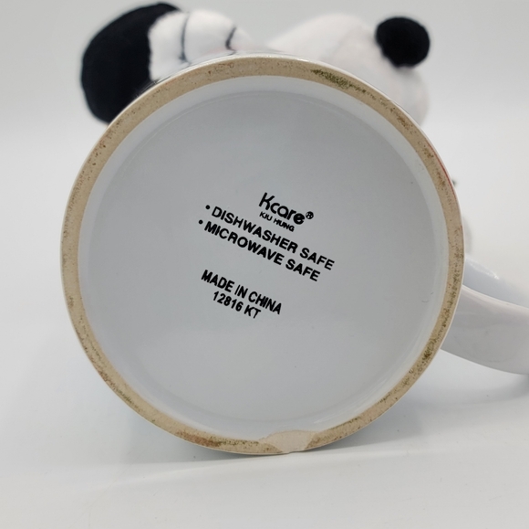 Peanuts Snoopy Plush in Mug Christmas 2016 Walgreens Exclusive Ceramic Cup - Picture 10 of 11